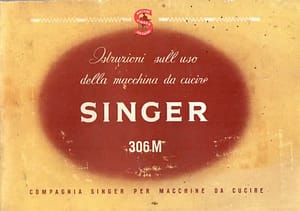 Manuale Singer 306M M10-M12